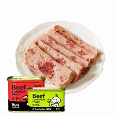 Portable Canned Corned Beef Luncheon